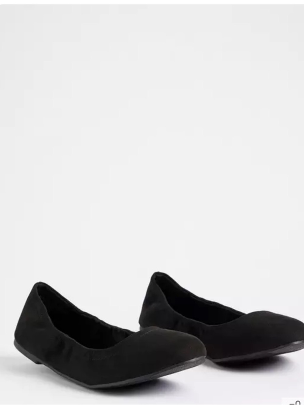 New Torrid Flats Soft Black Extra Wide Plus Sized 8.5WW